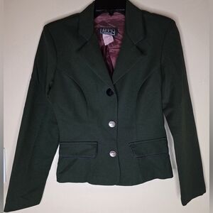 City Triangles Vintage Women's Green Jacket/Blazer